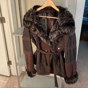 Ladies Belted Fashion Jacket